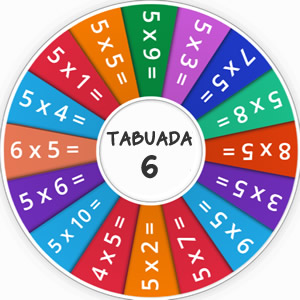 Jogos de Tabuada de Multiplicação do 6 - Azup