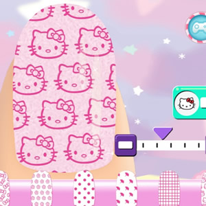 Hello Kitty Nail Salon em Jogos na Internet