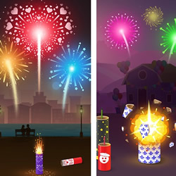 Amo Fogos de Artifício: Jogo de Fogos de Artifício