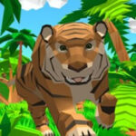 Simulação online de um Tigre em 3D