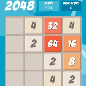 Jogos 2048 em COQUINHOS