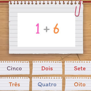 Jogo de Adição e Subtração no Wordwall 