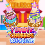 Sorvete de Churros: Yummy Churros Ice Cream