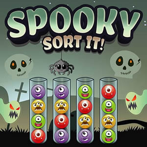 Cores de Halloween: jogo educativo