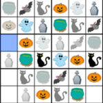 SUDOKU de HALLOWEEN para crianças