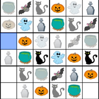 Jogo Sudoku Halloween Puzze Jogo De Lógica Infantil Ilustração do