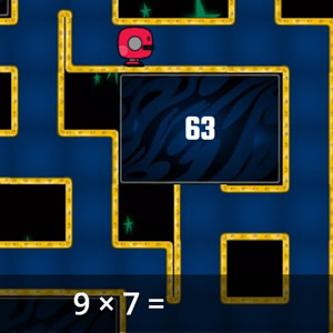 Tabuada do 9: Pac Man em COQUINHOS