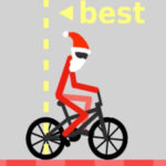 Xmas Wheelie: Papai Noel em uma Bicicleta
